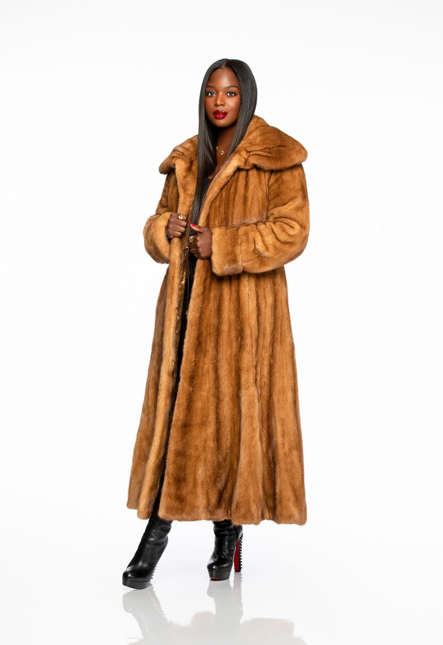 Camille Full Length Mink (Choose Color)