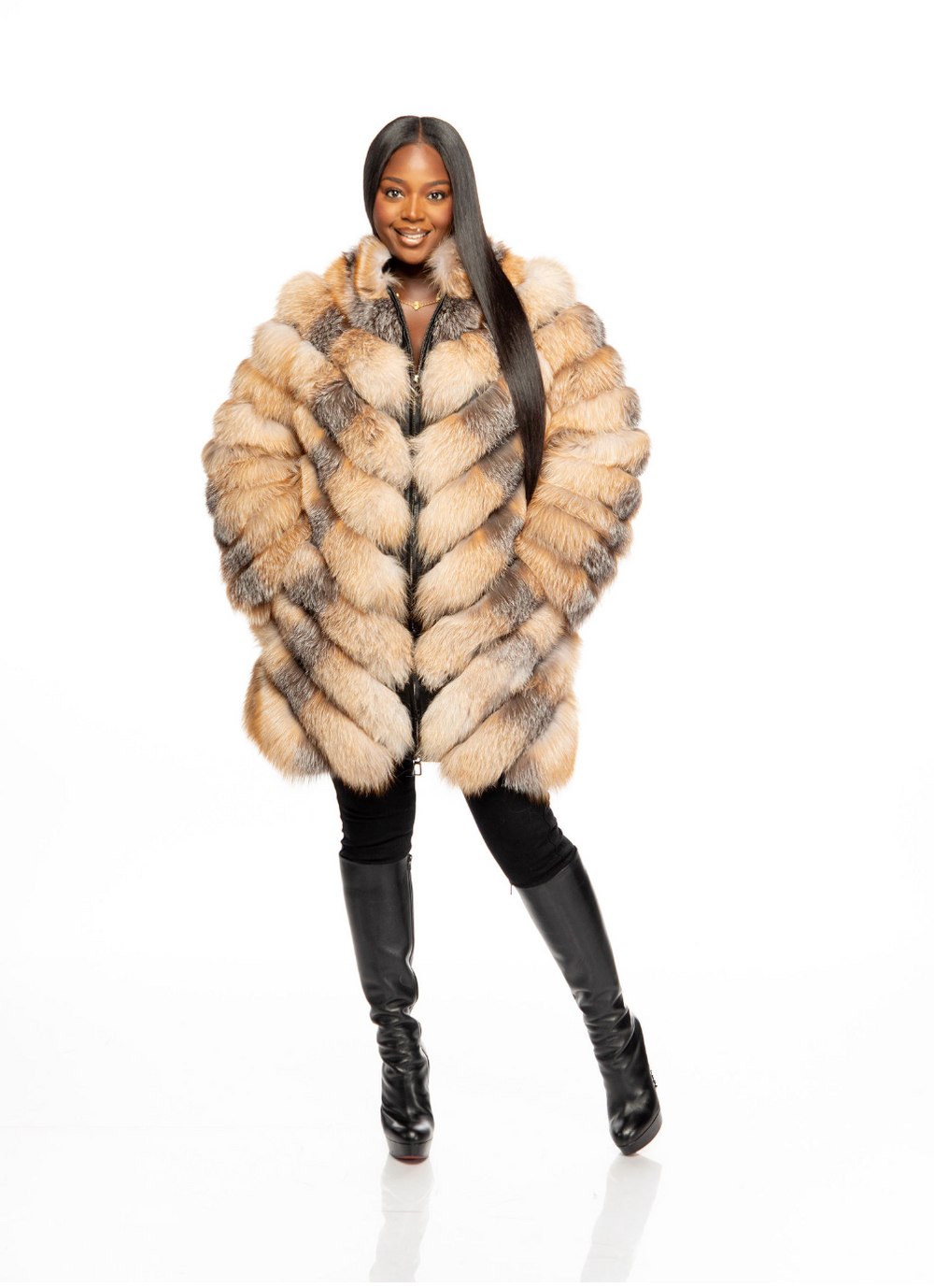 Kennedy Mid length Coat (Otoban Frost)