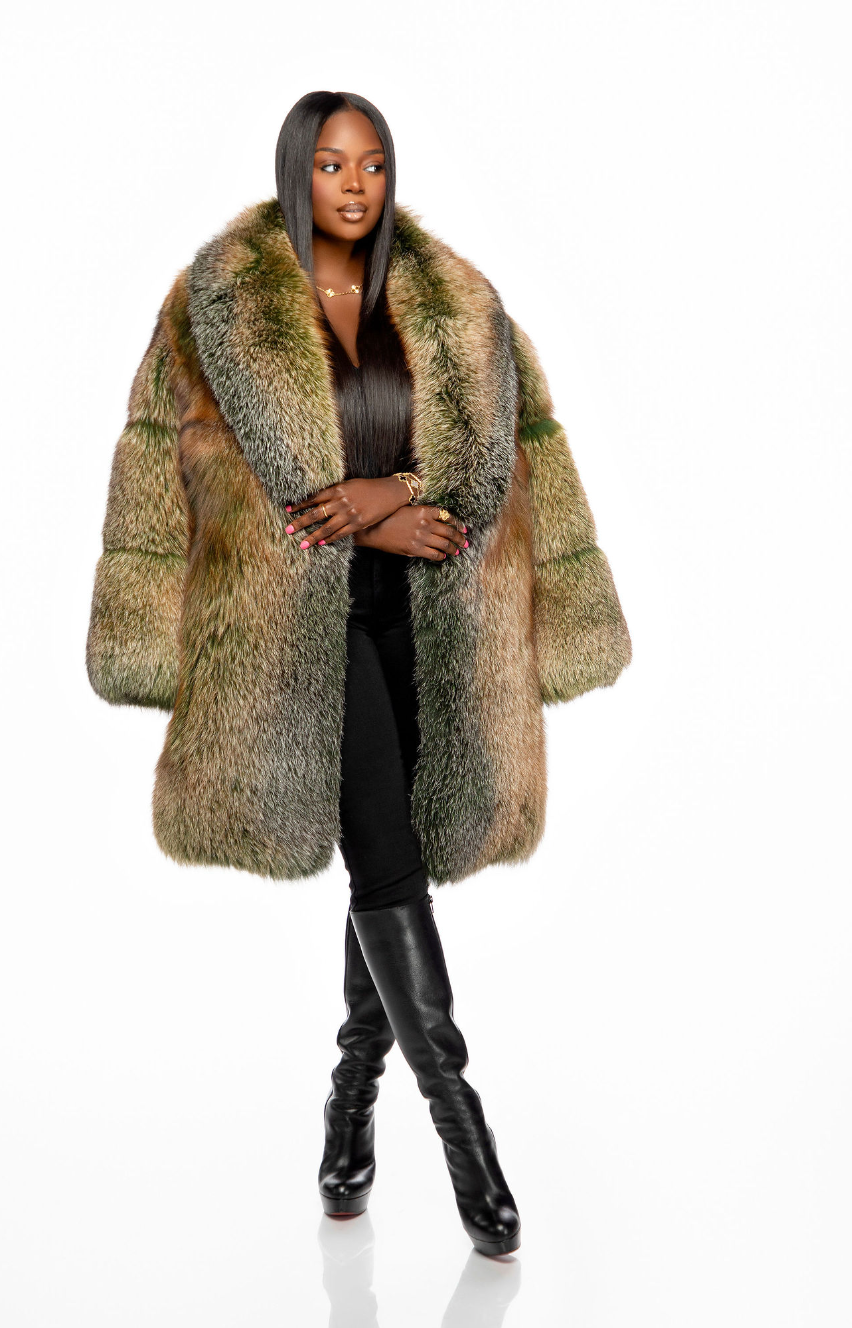 Trinity Mid Length Coat (Green)