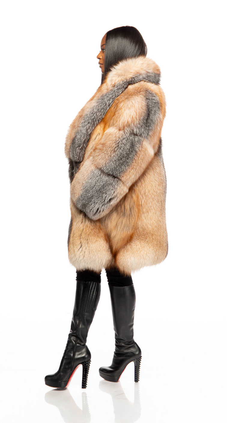 Trinity Mid Length Coat (Frost )