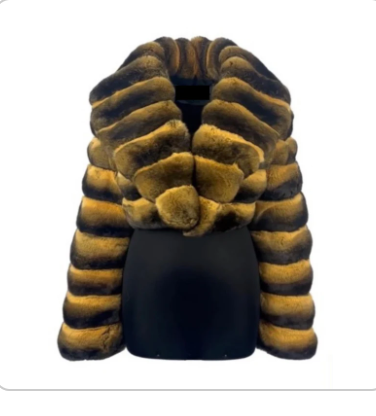 Candice Cropped Chinchilla (Choose Color)