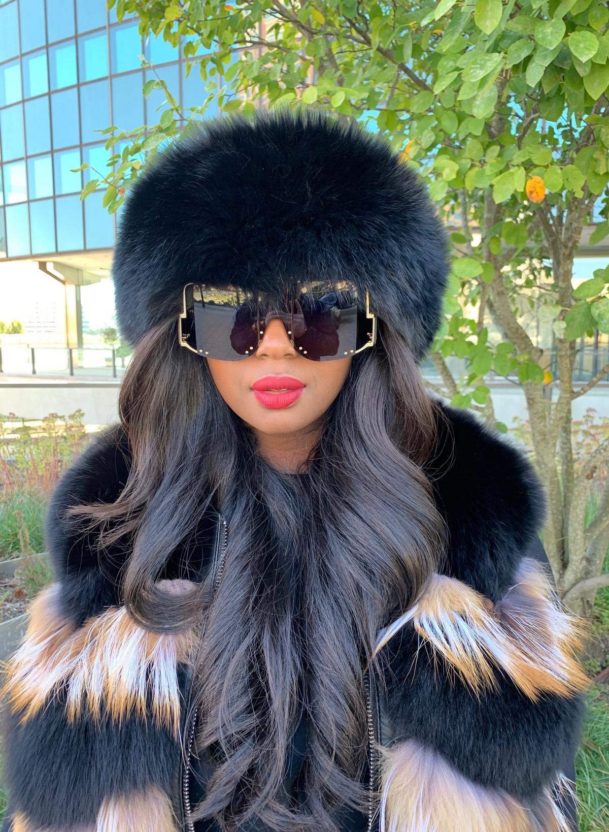 Castoria Black Fox Headband