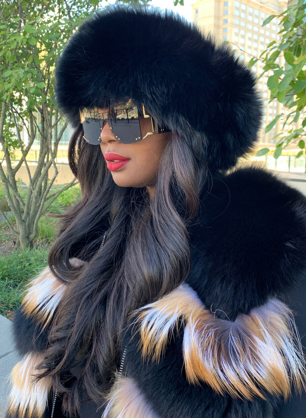 Castoria Black Fox Headband