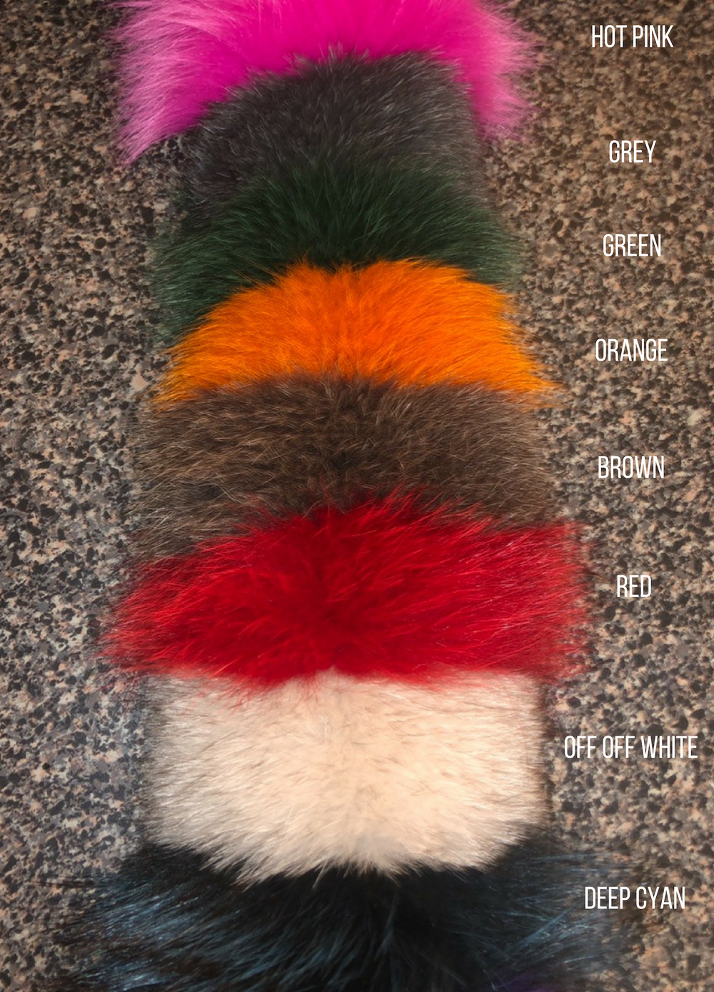 Customize Color: Gina Fox Fur Vest