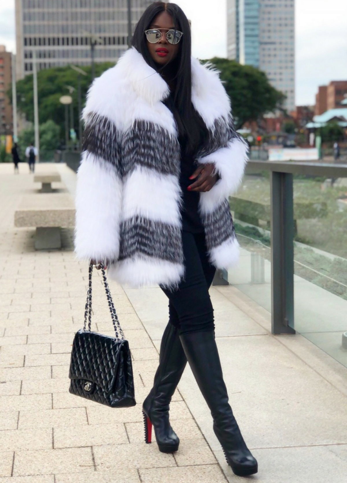 Snow White Fox Fur
