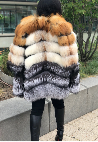 Size M Red Fox Jacket – The Fancy Success