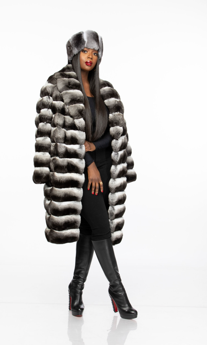 Turi Chinchilla Coat