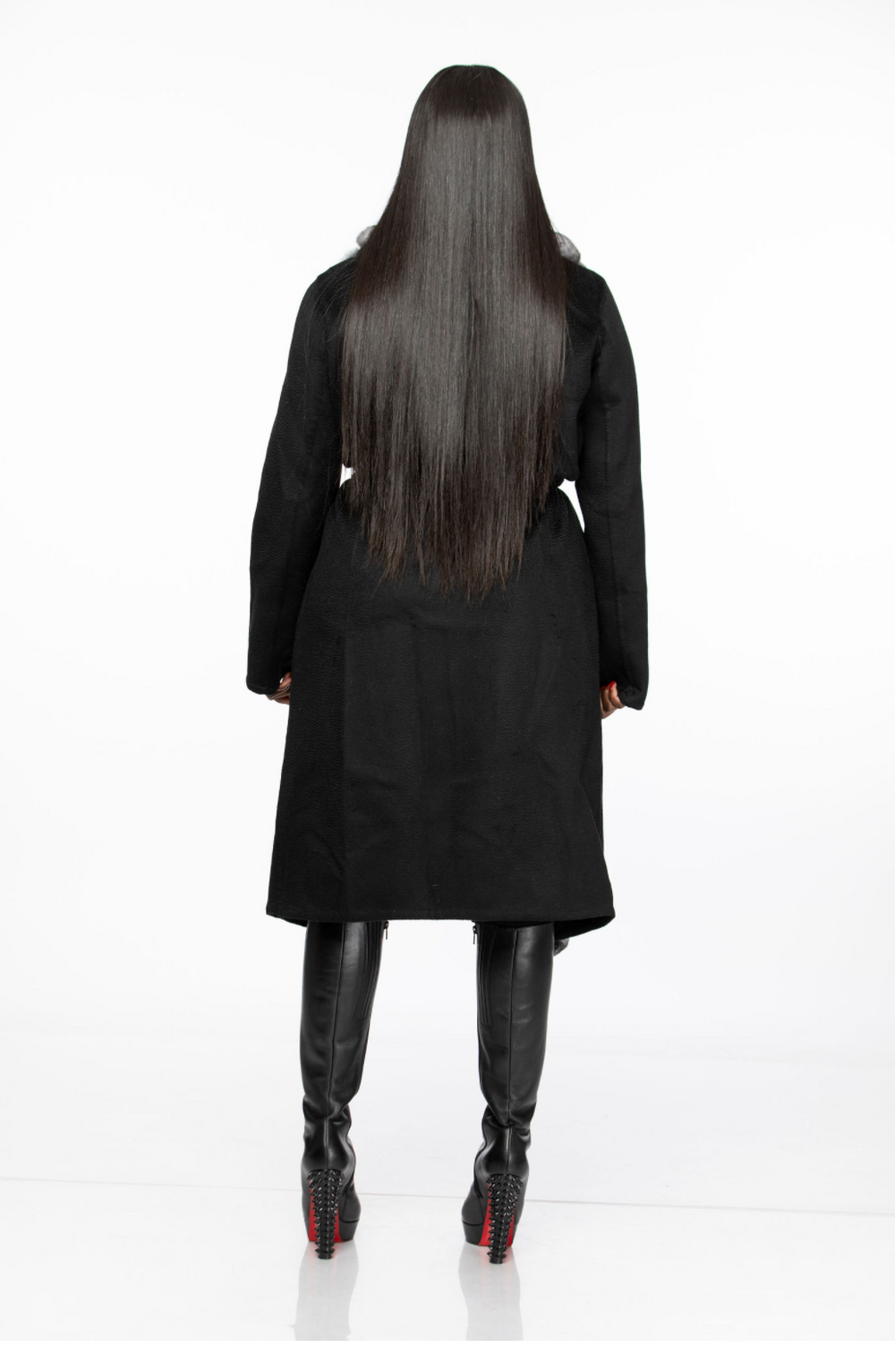 Shannon Cashmere and Chinchilla Coat