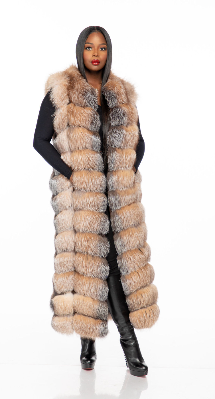 Gina Fox Fur Vest