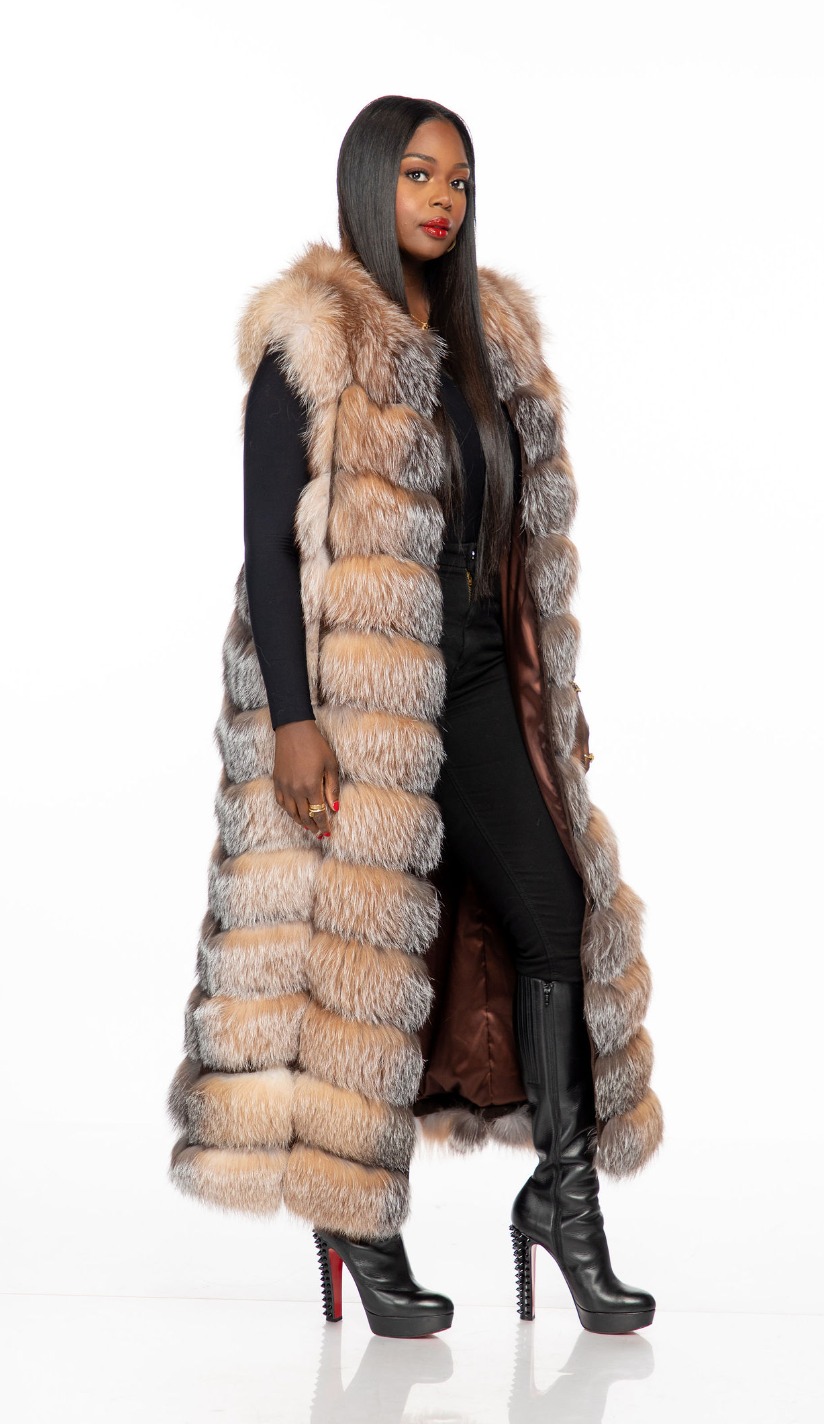 Gina Fox Fur Vest