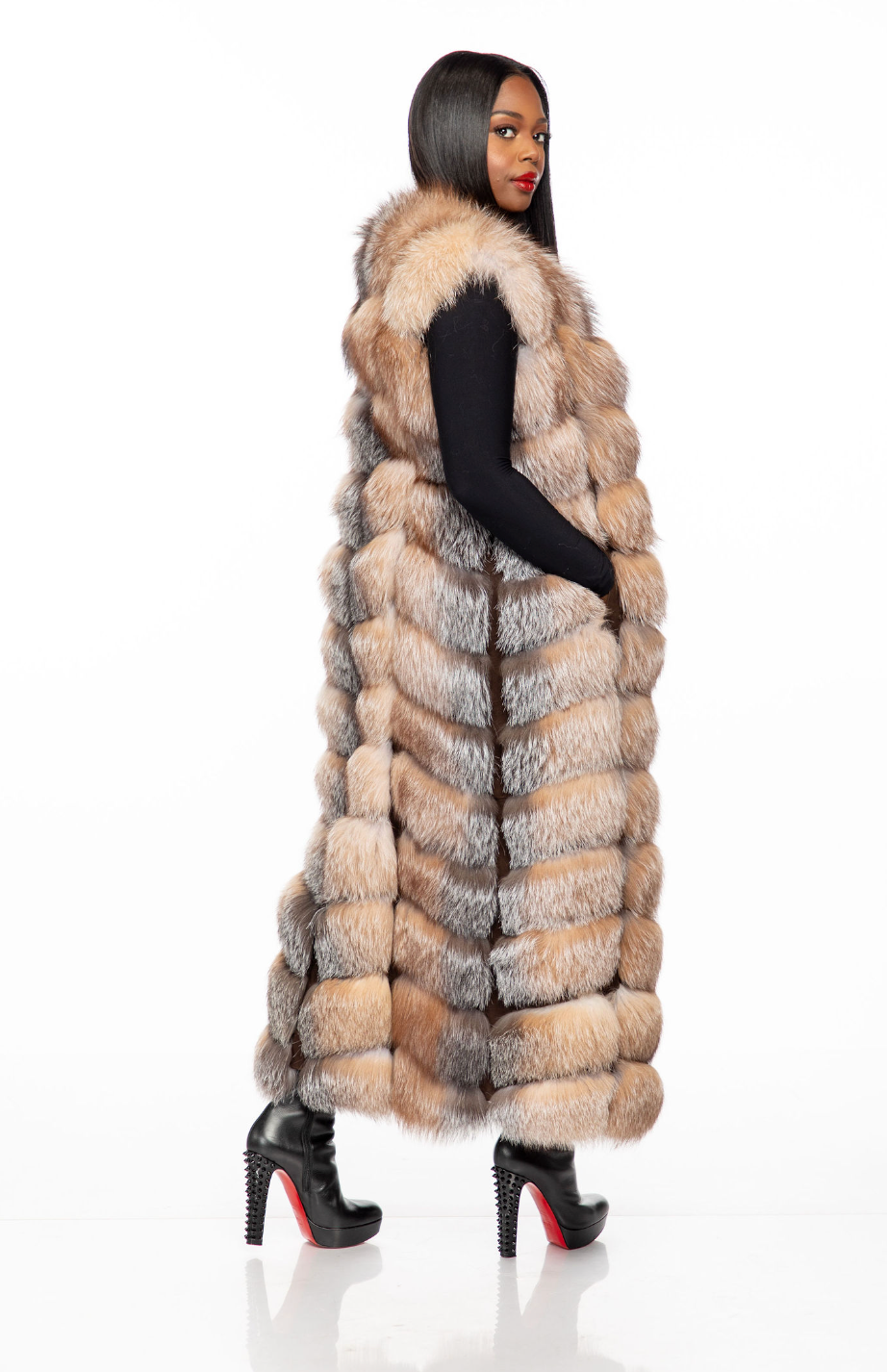 Gina Fox Fur Vest