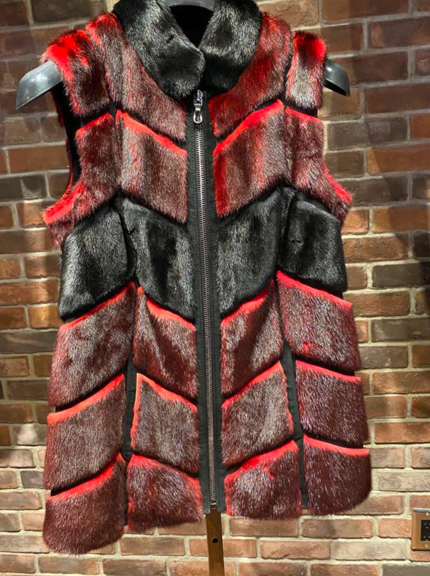 Size M: Mink Vest