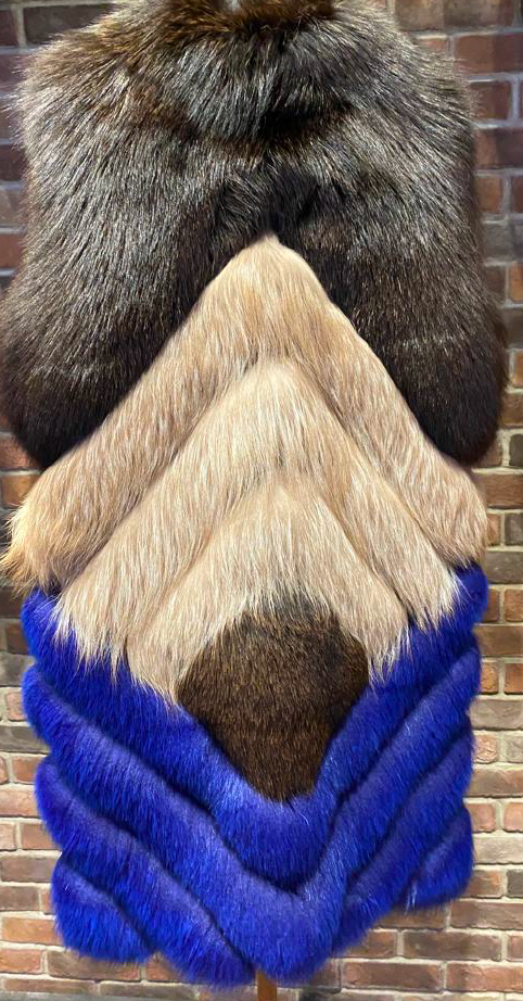 Size S & M: Tricolor fox vest