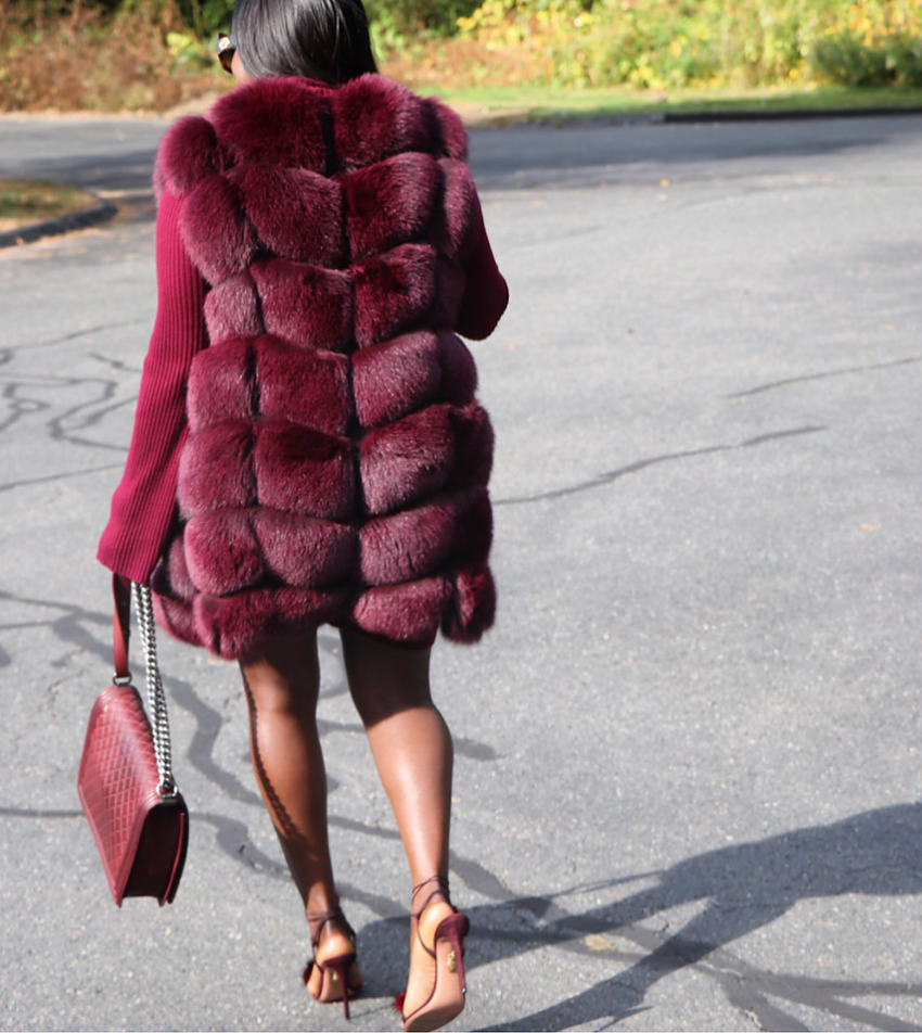 Shirley Fox Fur Vest