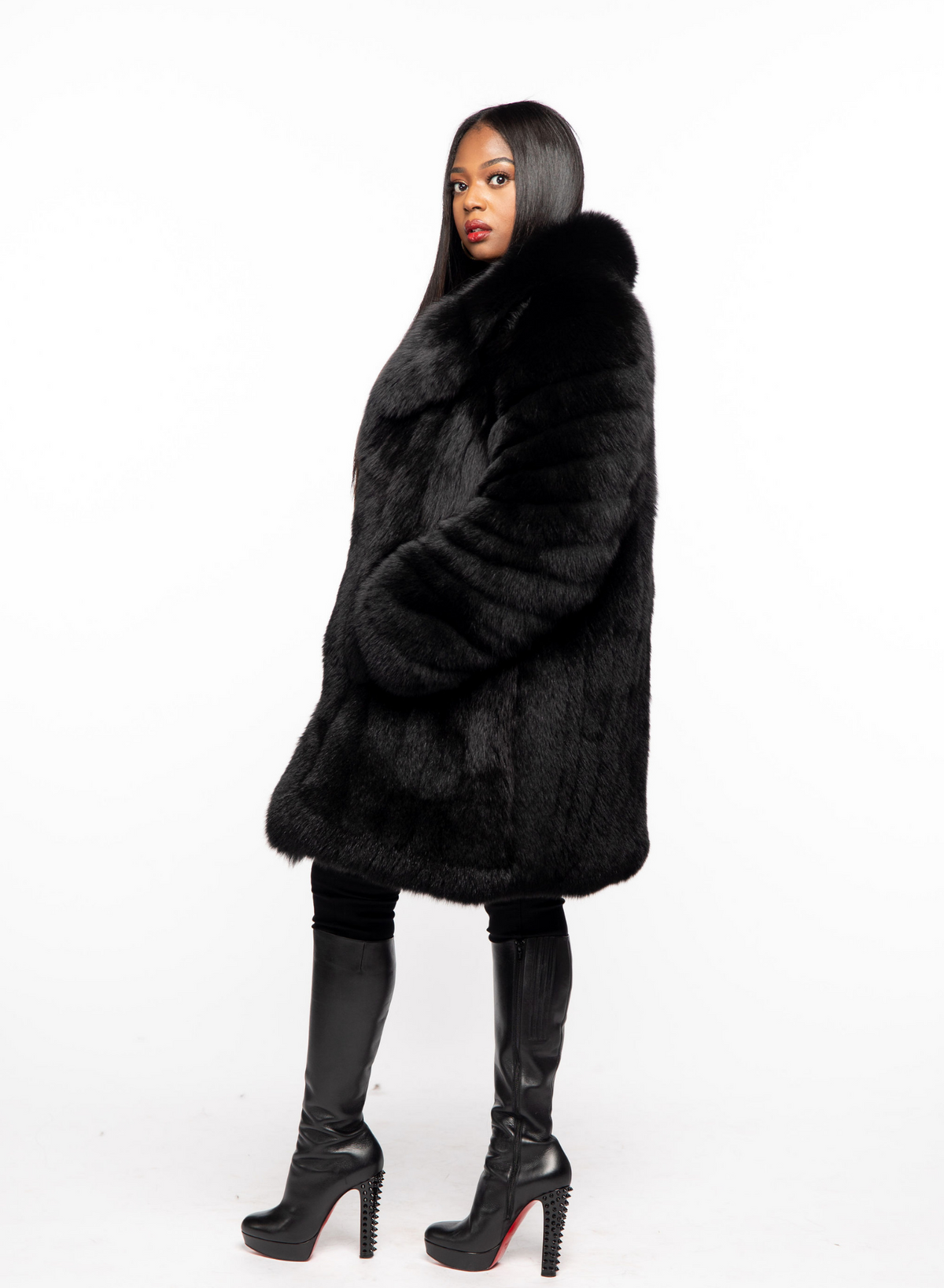 Midnight Fox Fur