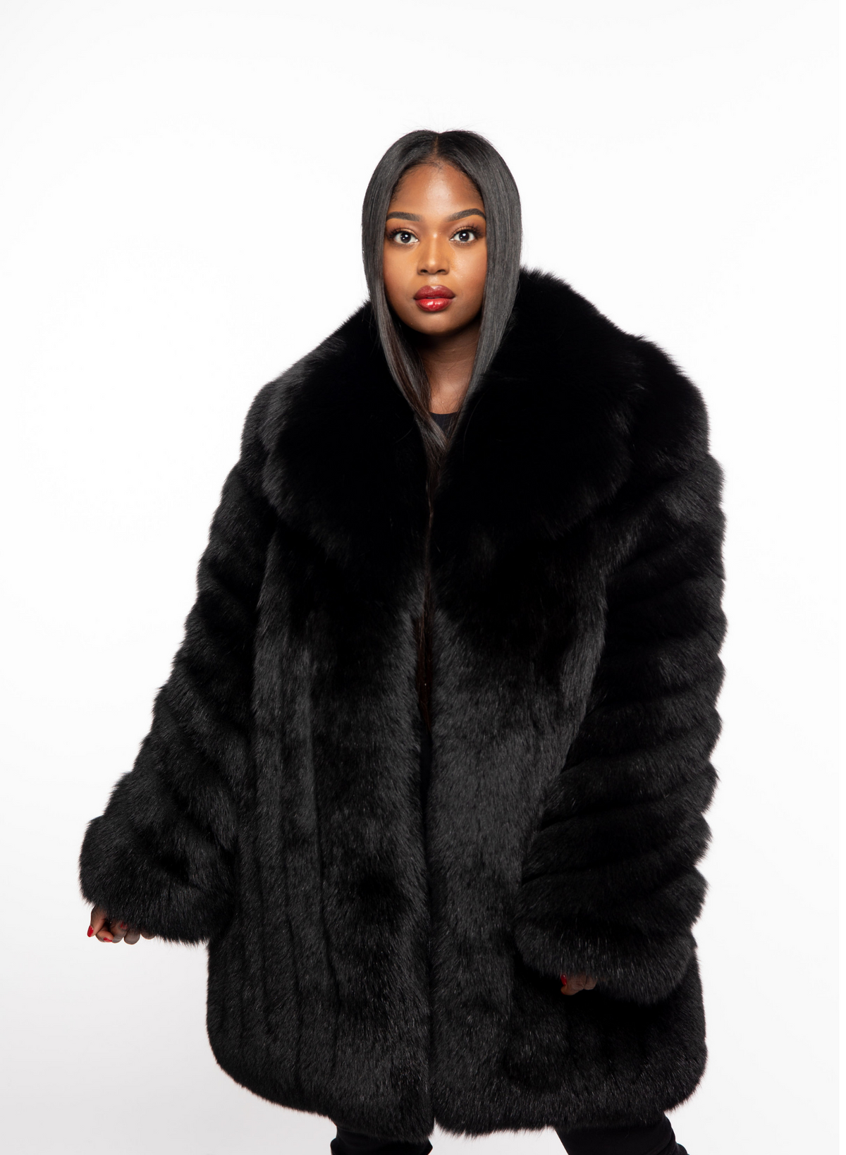 Midnight Fox Fur