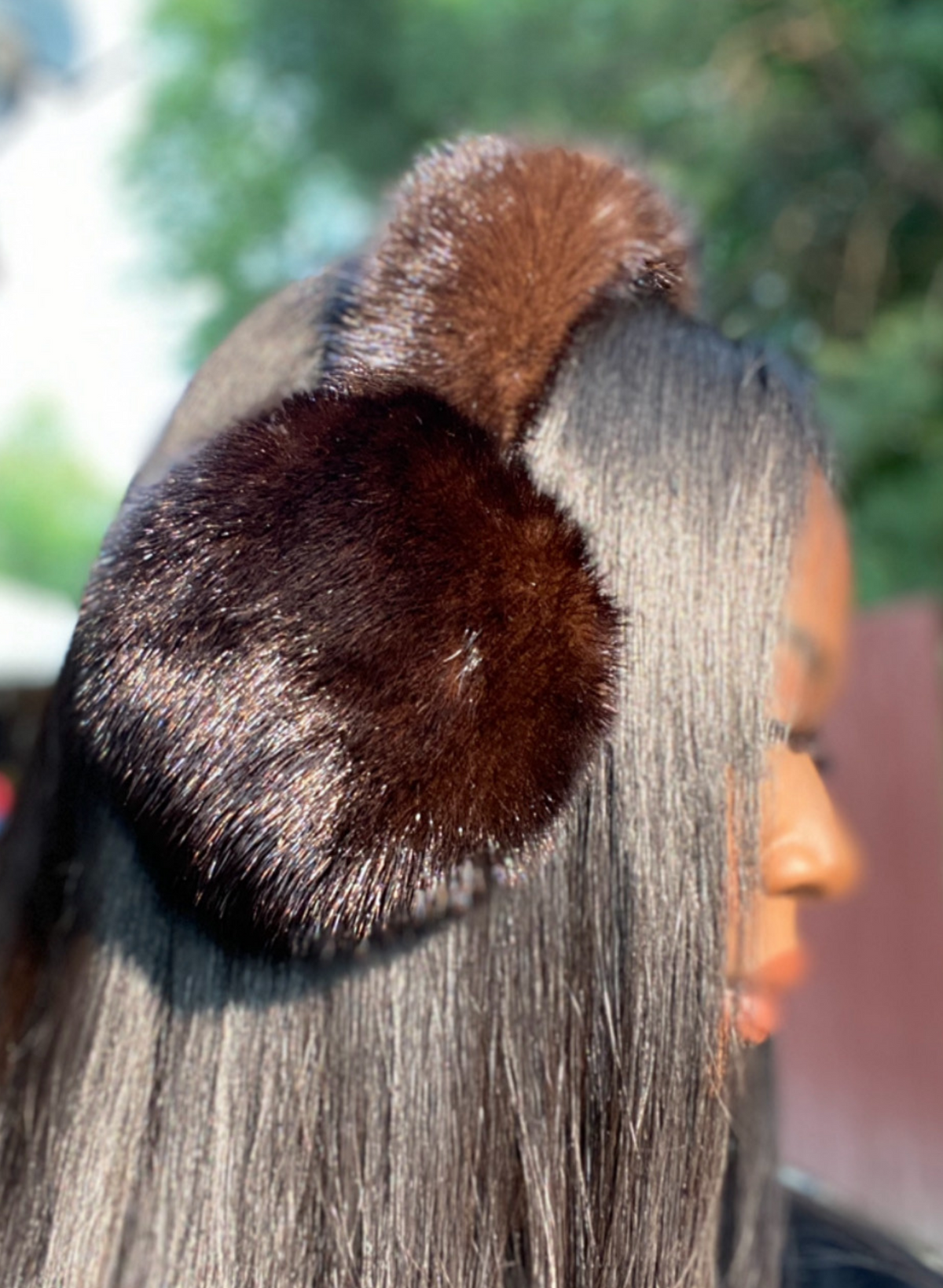 Skylar Mink Earmuffs