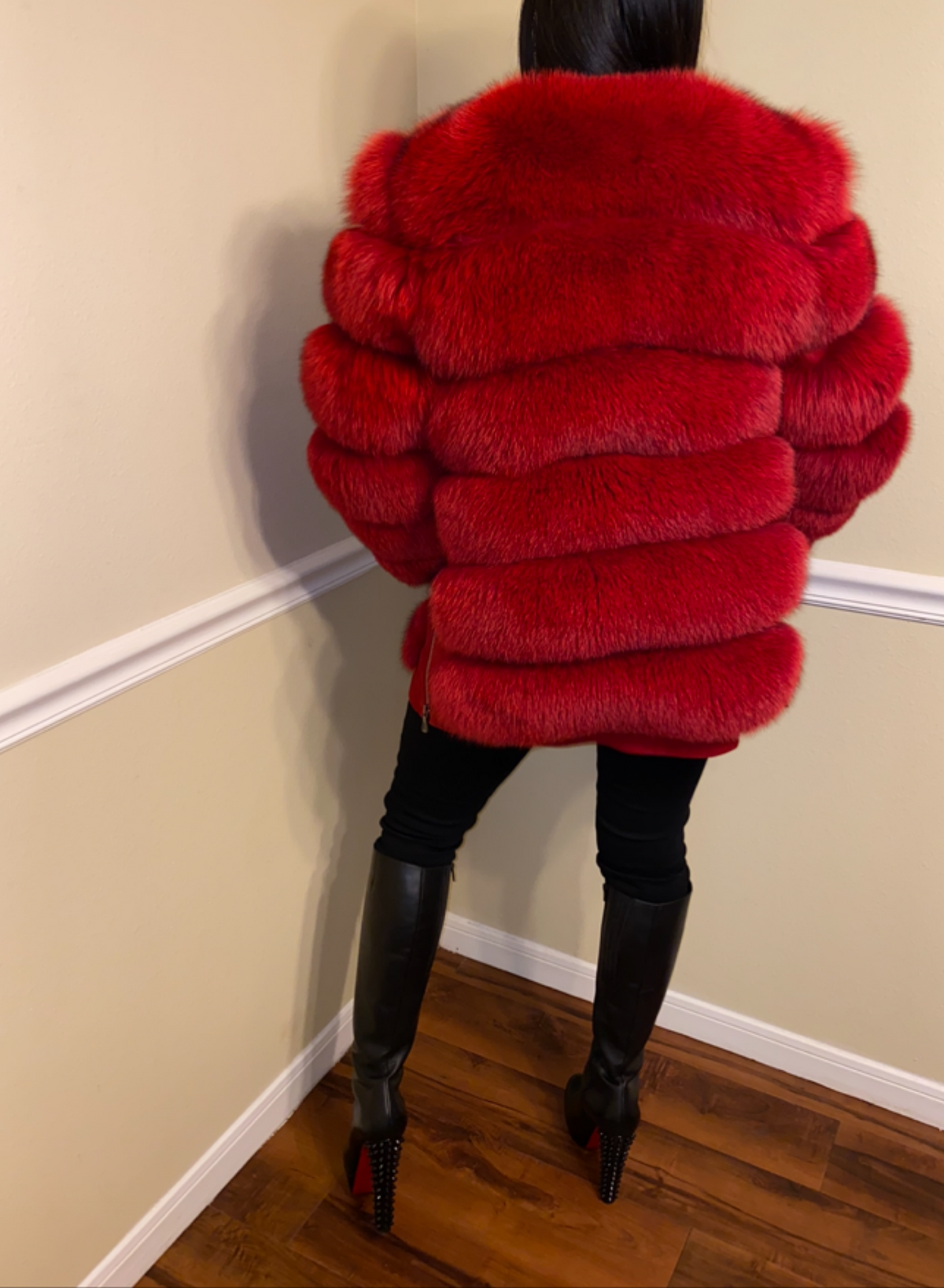 Size M Red Fox Jacket