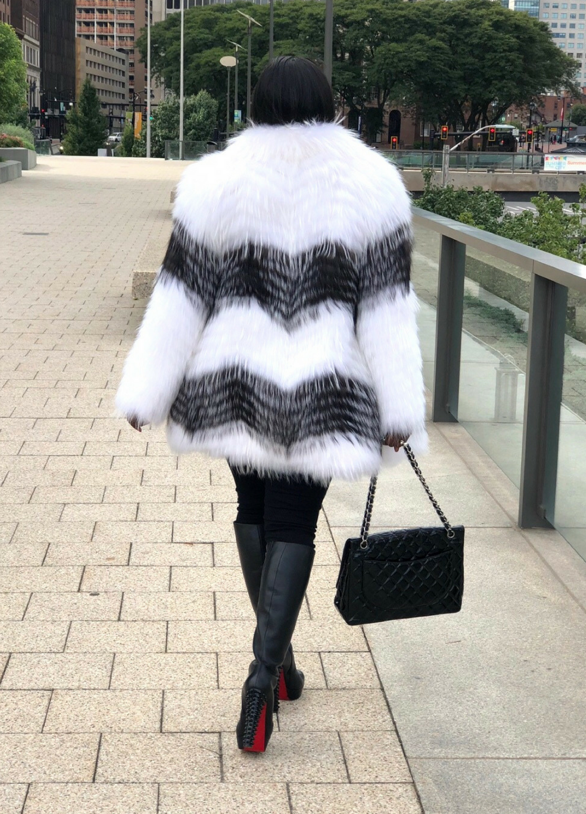 Snow White Fox Fur