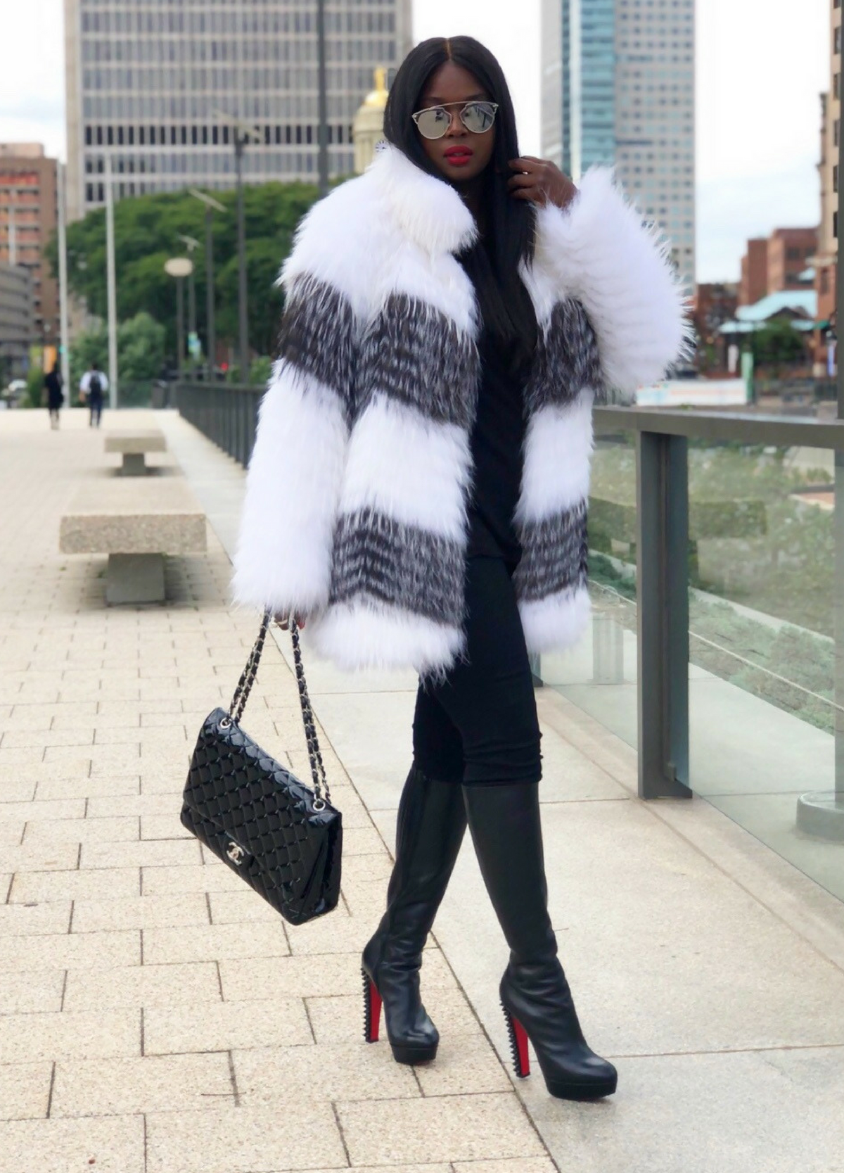 Snow White Fox Fur