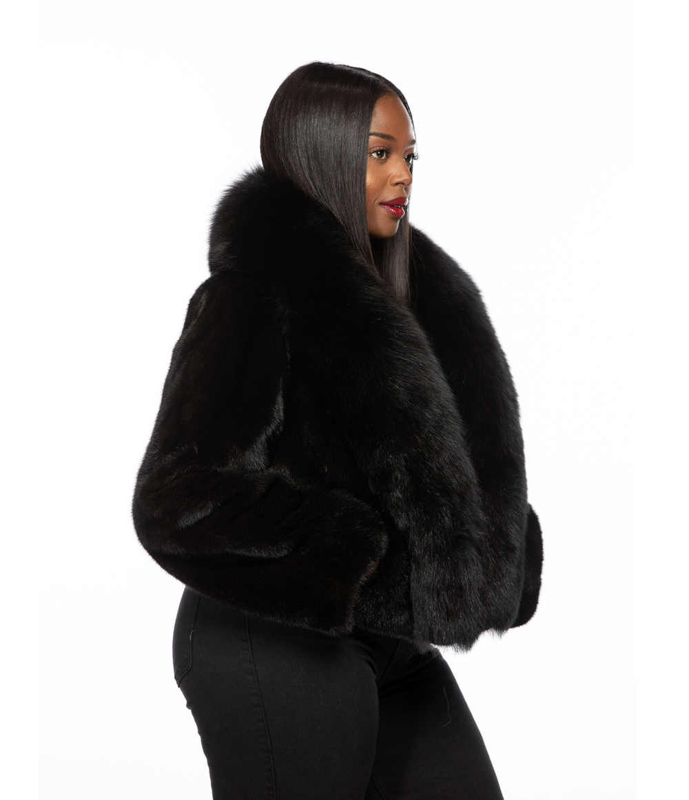 Melissa Mink and Fox Fur Jacket – The Fancy Success