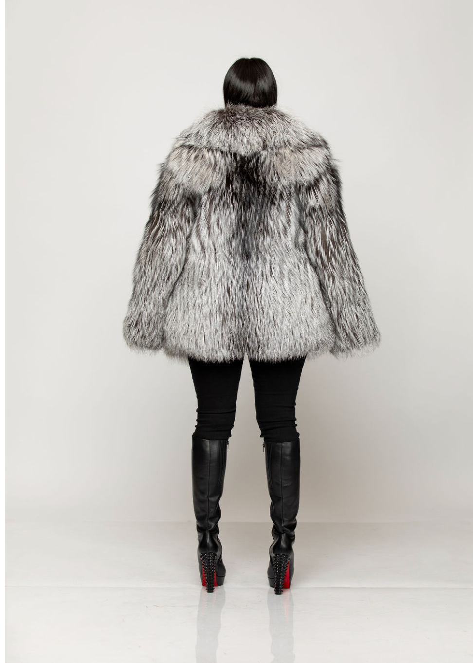 Selena Silver Fox Fur