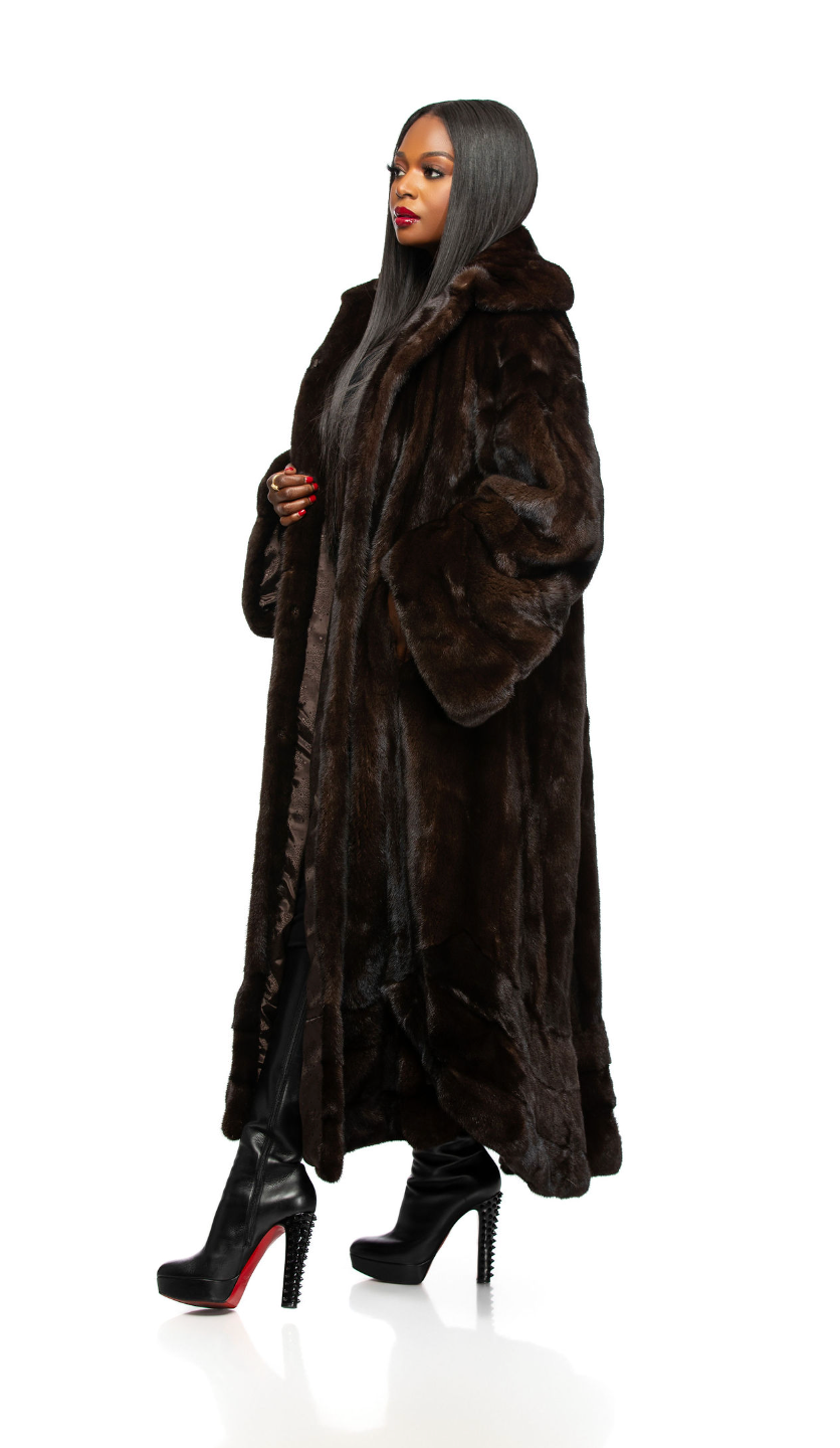 Drea Full Length Swing Mink (color customizable)