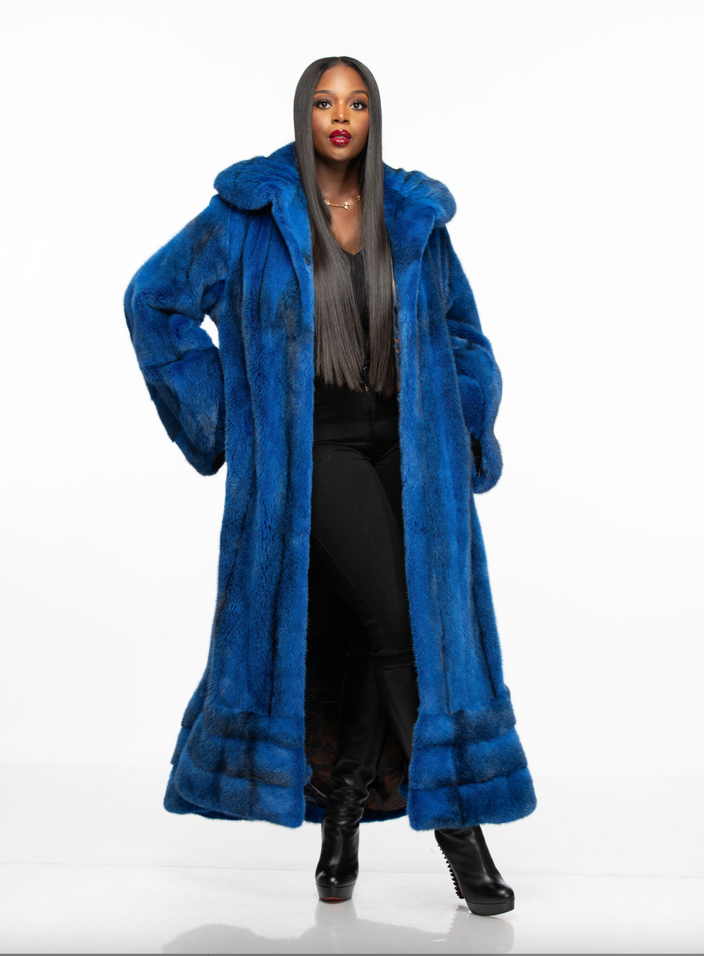 Swing sales fur coat