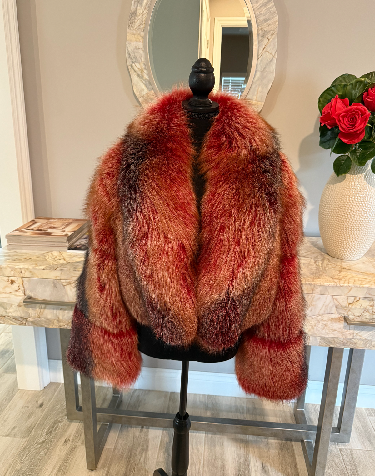 Size M Trinity Bolero Red