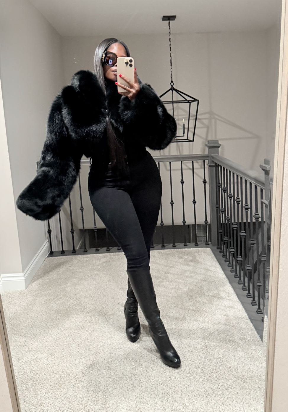 Jenny Cropped Fur ( Choose Color)