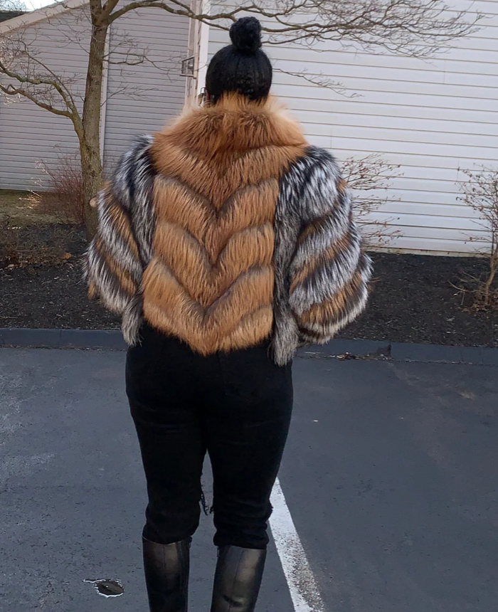 Size M,L, XL Thurmand Silver Fox and Gold Fox