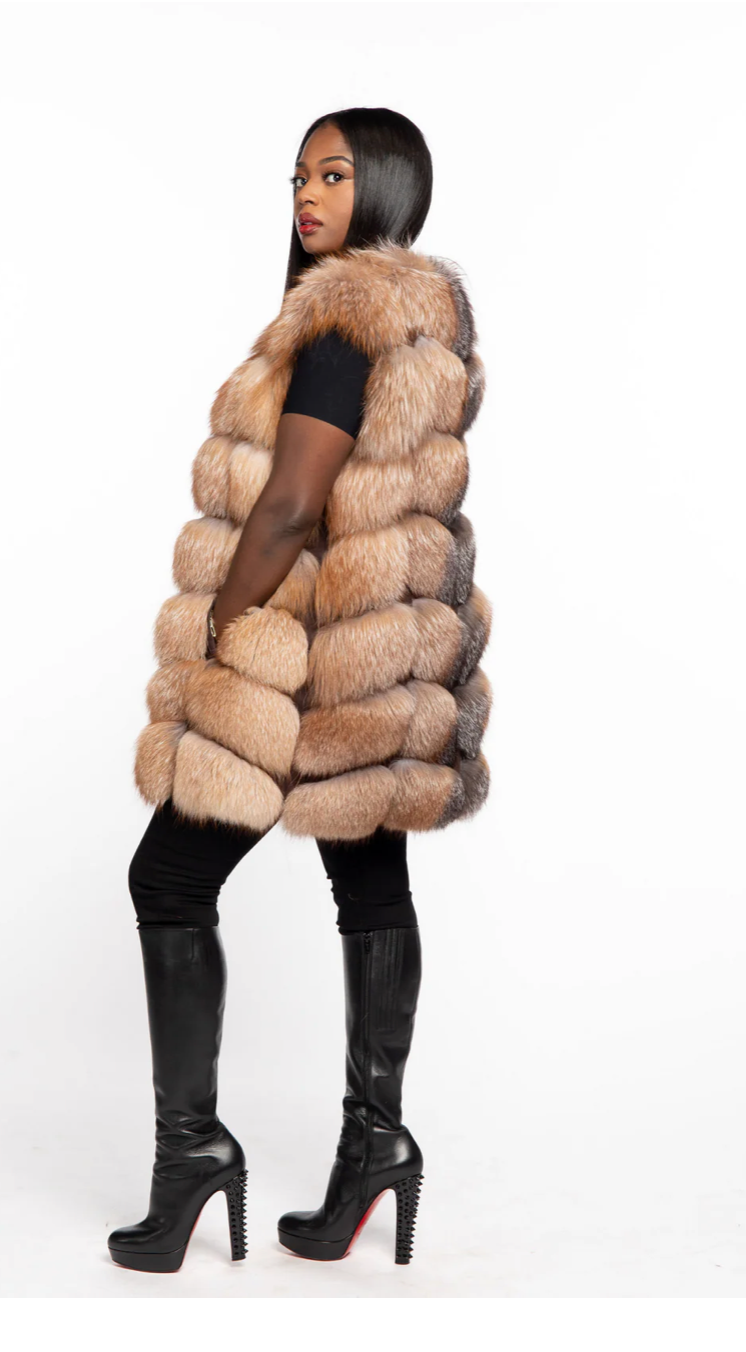 Sizes XL , AND , Plus size 1X: Shirley Vest Crystal