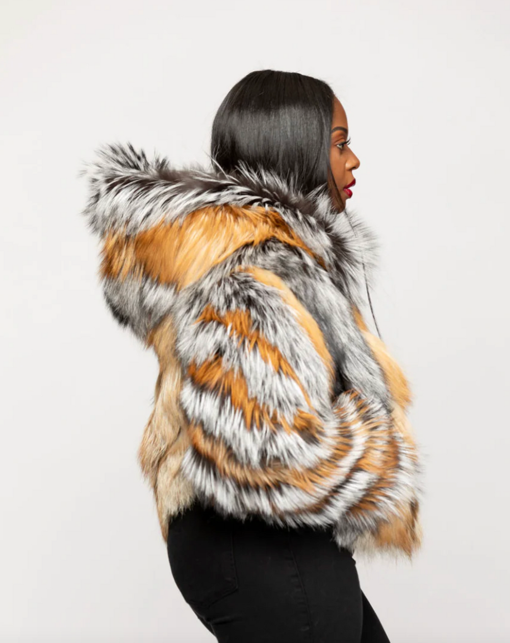 Plus size 1X: Thurmand coat with hood