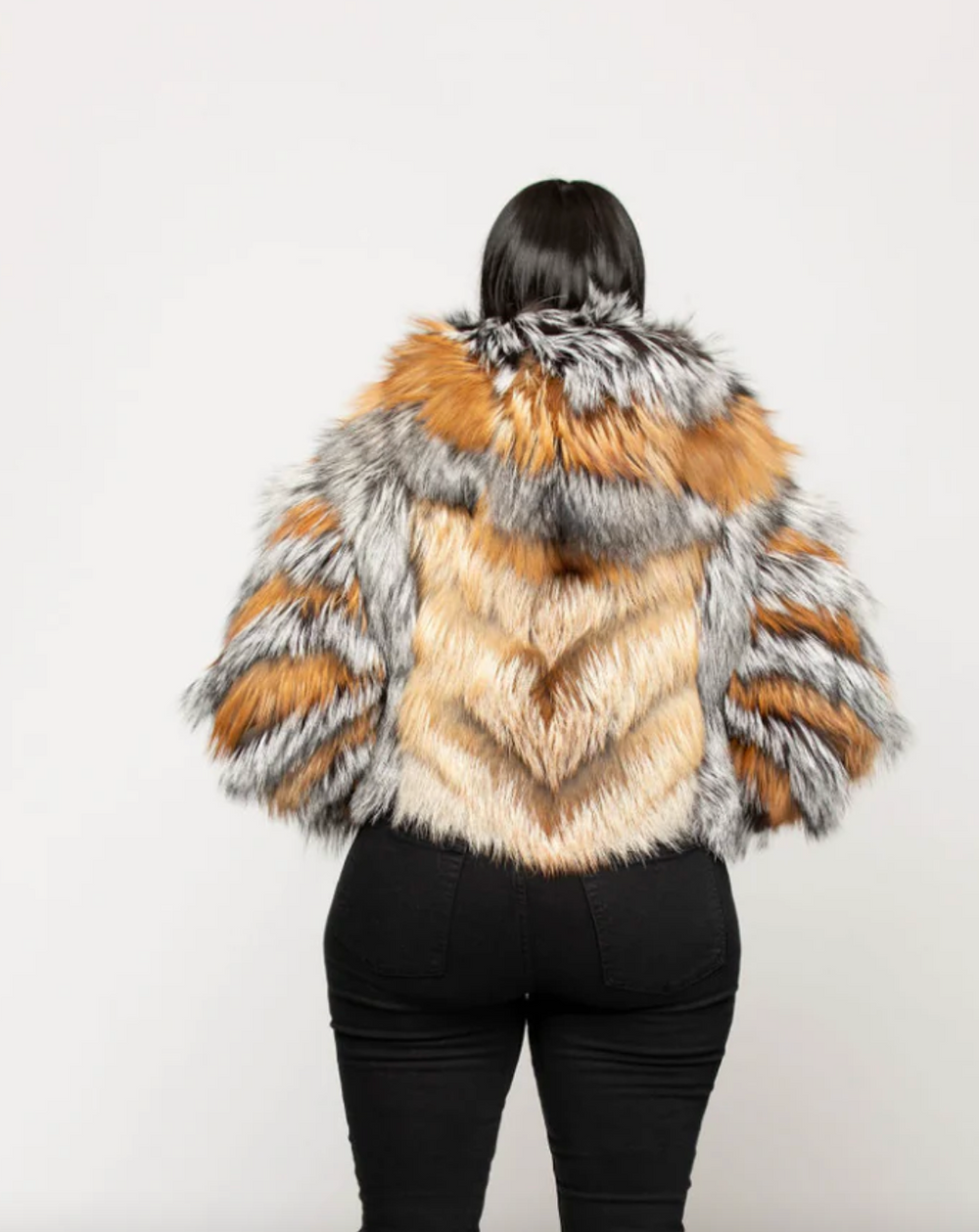 Plus size 1X: Thurmand coat with hood