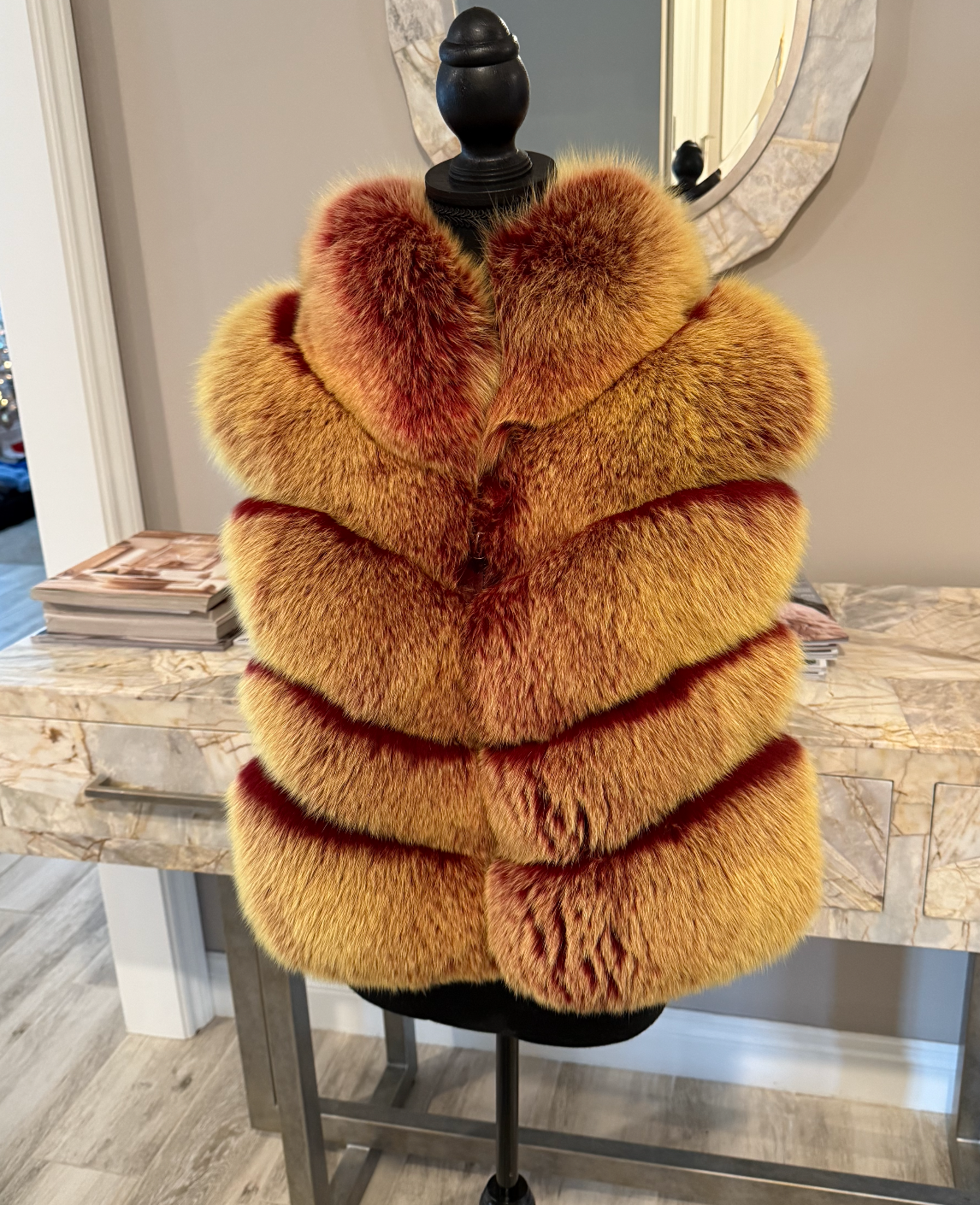 Size L: Light green vest