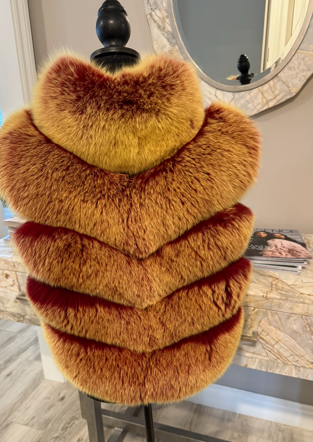 Size L: Light green vest