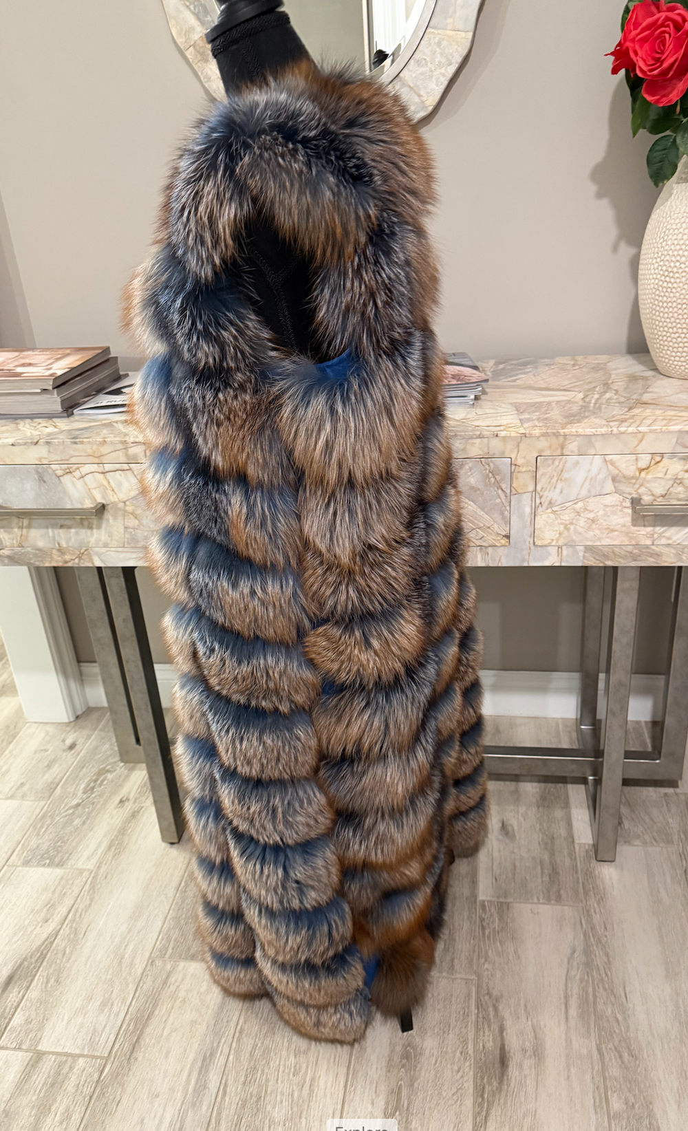 Best Fits Size L: Gina Vest in Blue