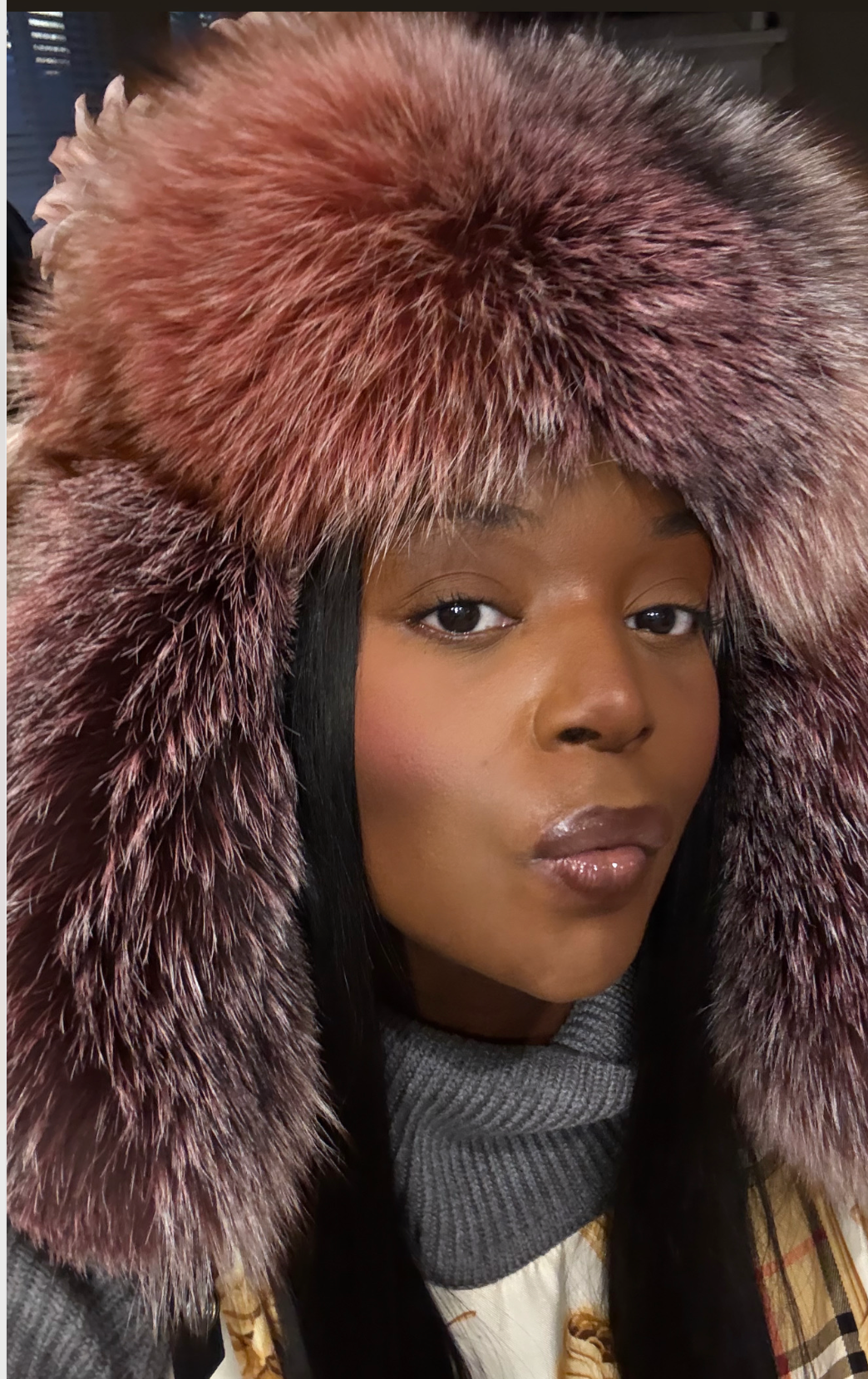 Thea Trapper Hat (Pretty Pink or Choose Color)