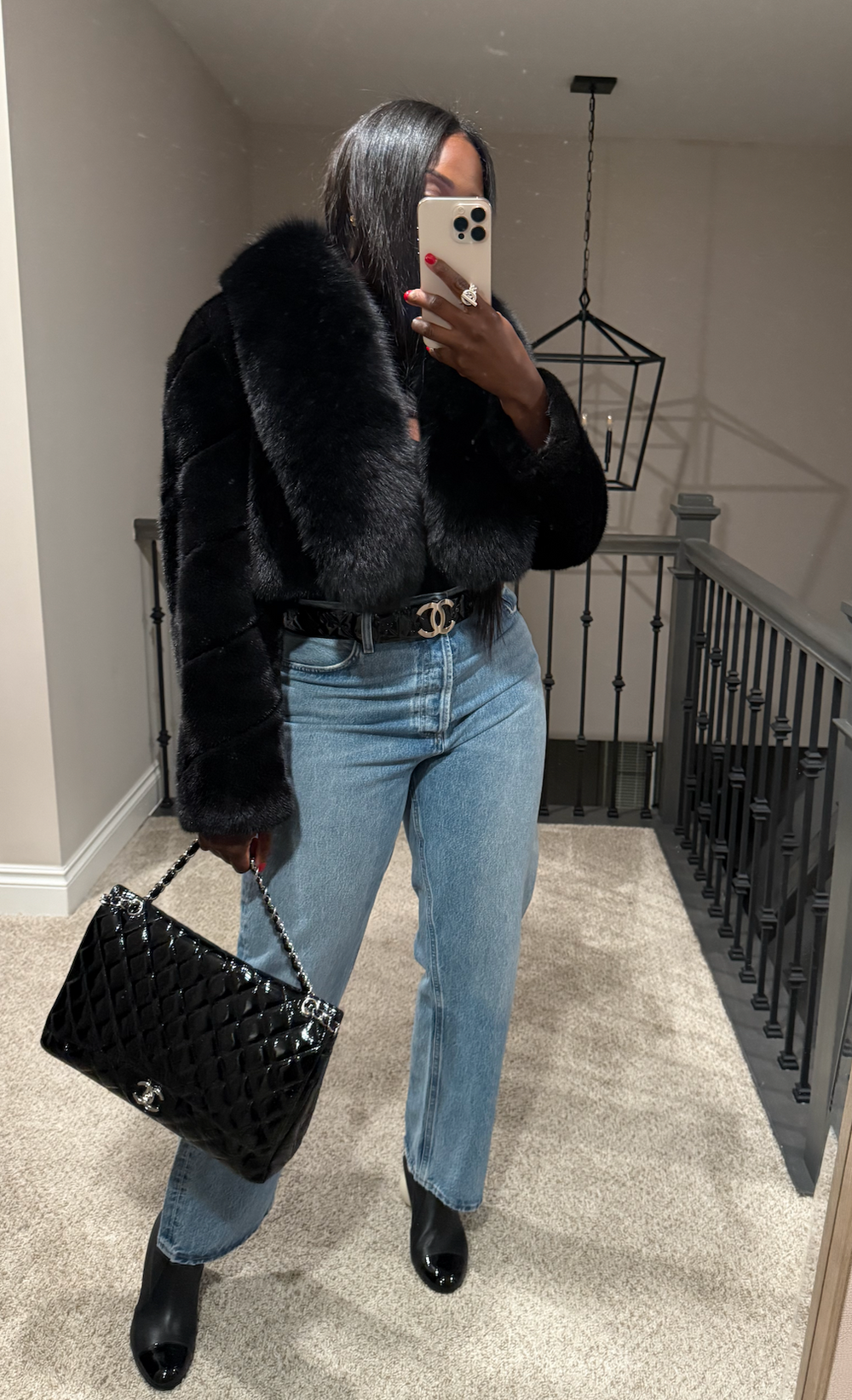 Size 10 Melissa Mink and Fox (Cropped Version