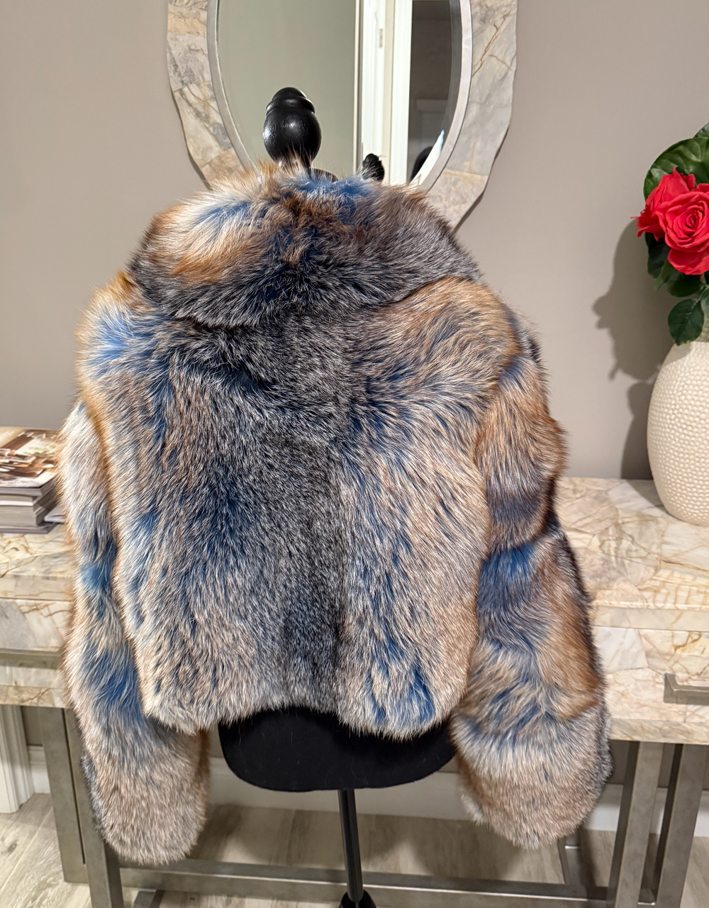 Size S: Trinity Bolero in Blue