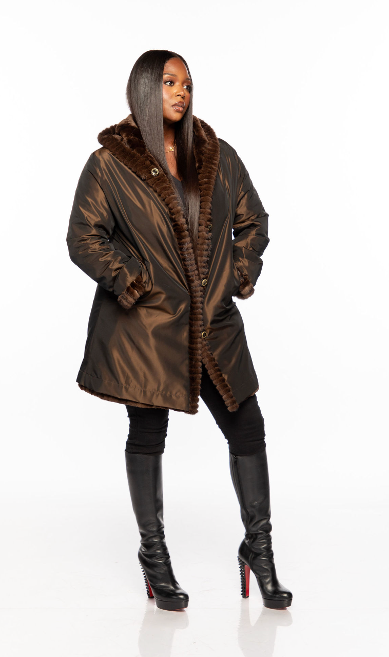 Remi Reversible Mink