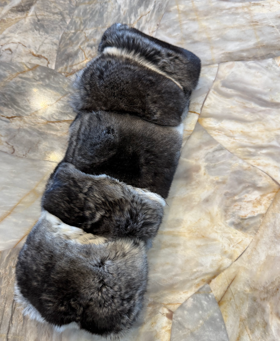 Chinchilla headband one size fits most