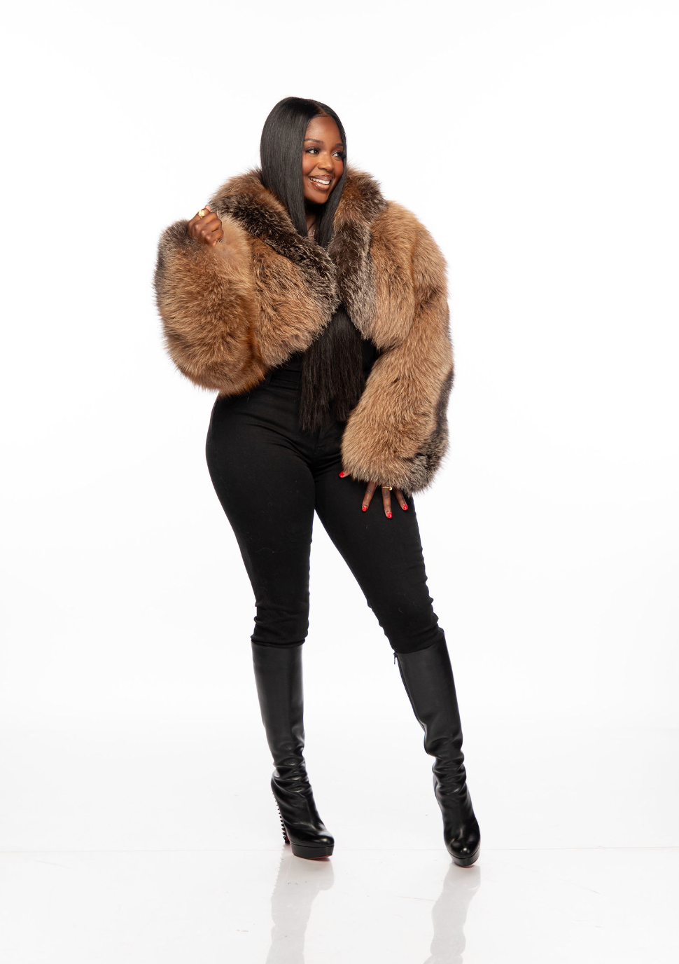 Jenny Cropped Fur