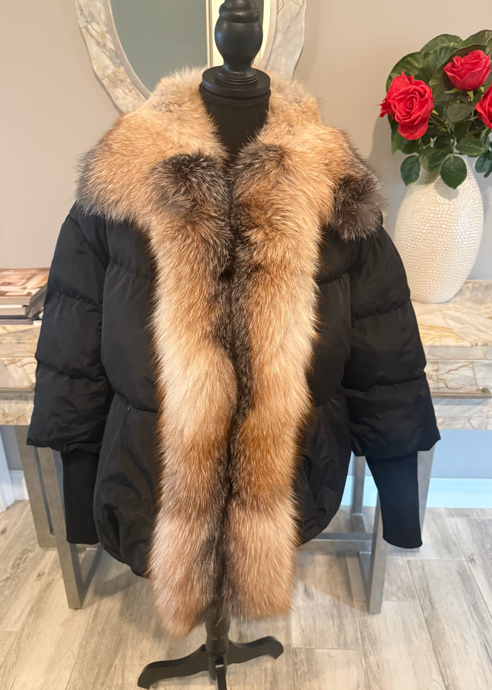 Size XXL: Pia Puffer (lighter fur)
