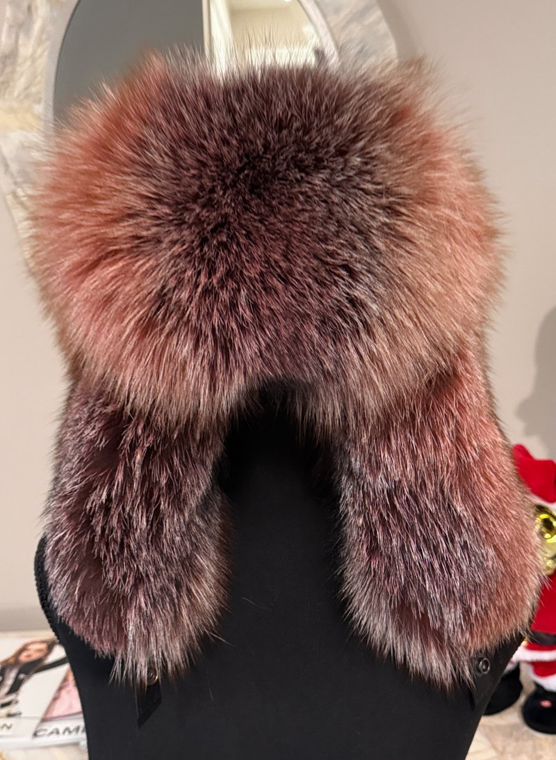 Thea Trapper Hat (Pretty Pink or Choose Color)