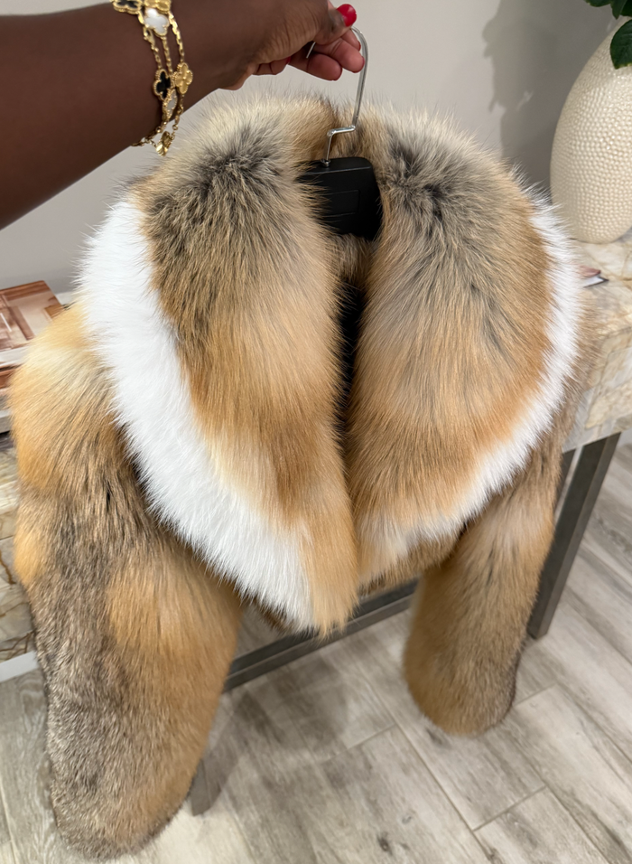 Jennifer Golden Island Cropped Jacket