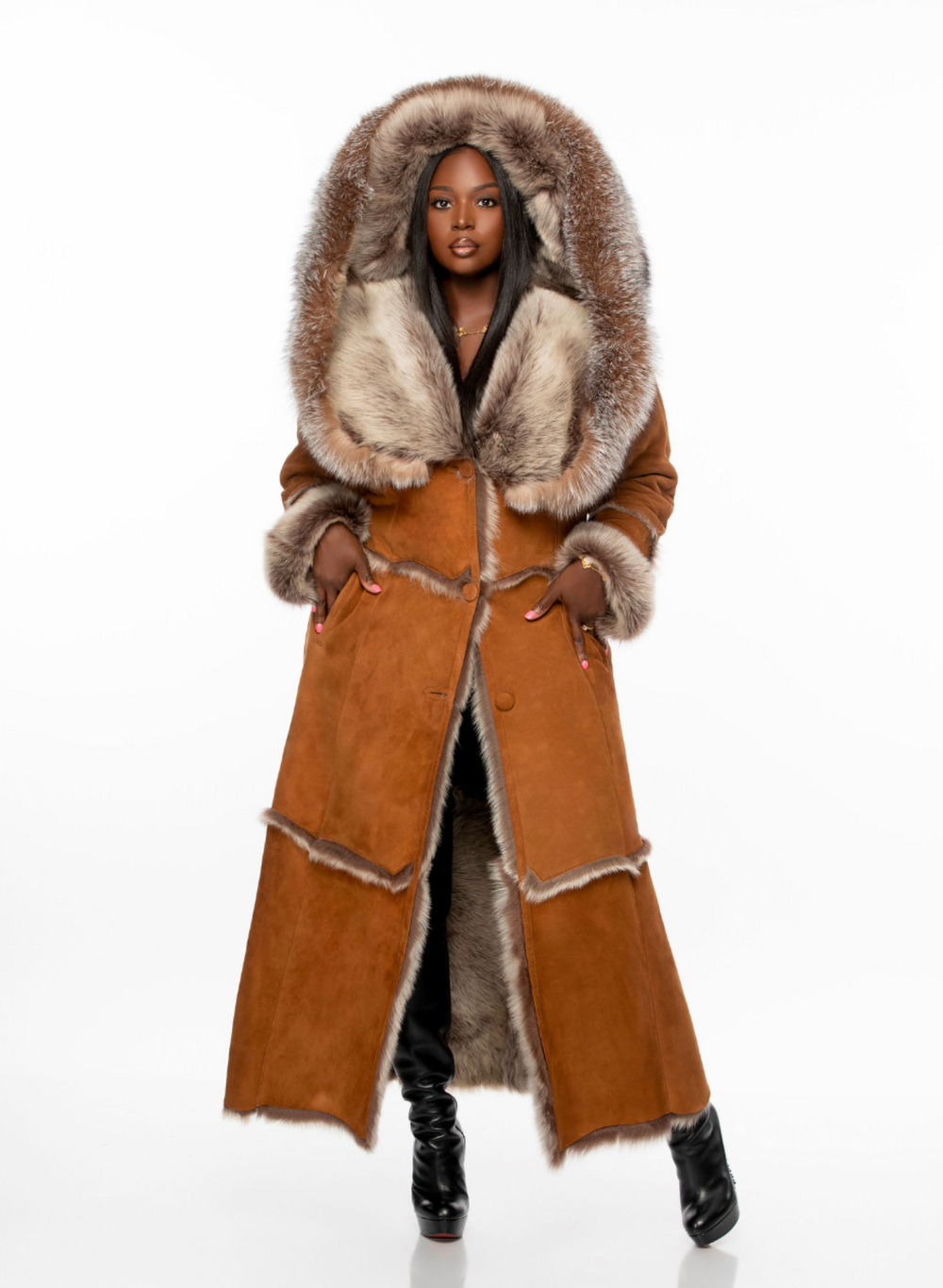 Skylar Shearling (Choose Color)