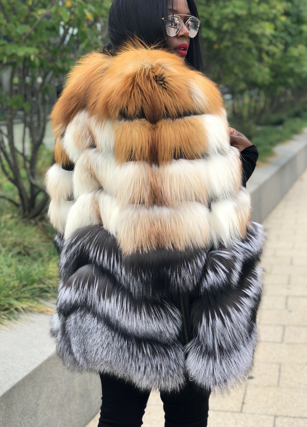 Snow White Suede and Fur Coat – The Fancy Success