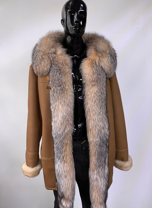 Brandon Shearling Coat