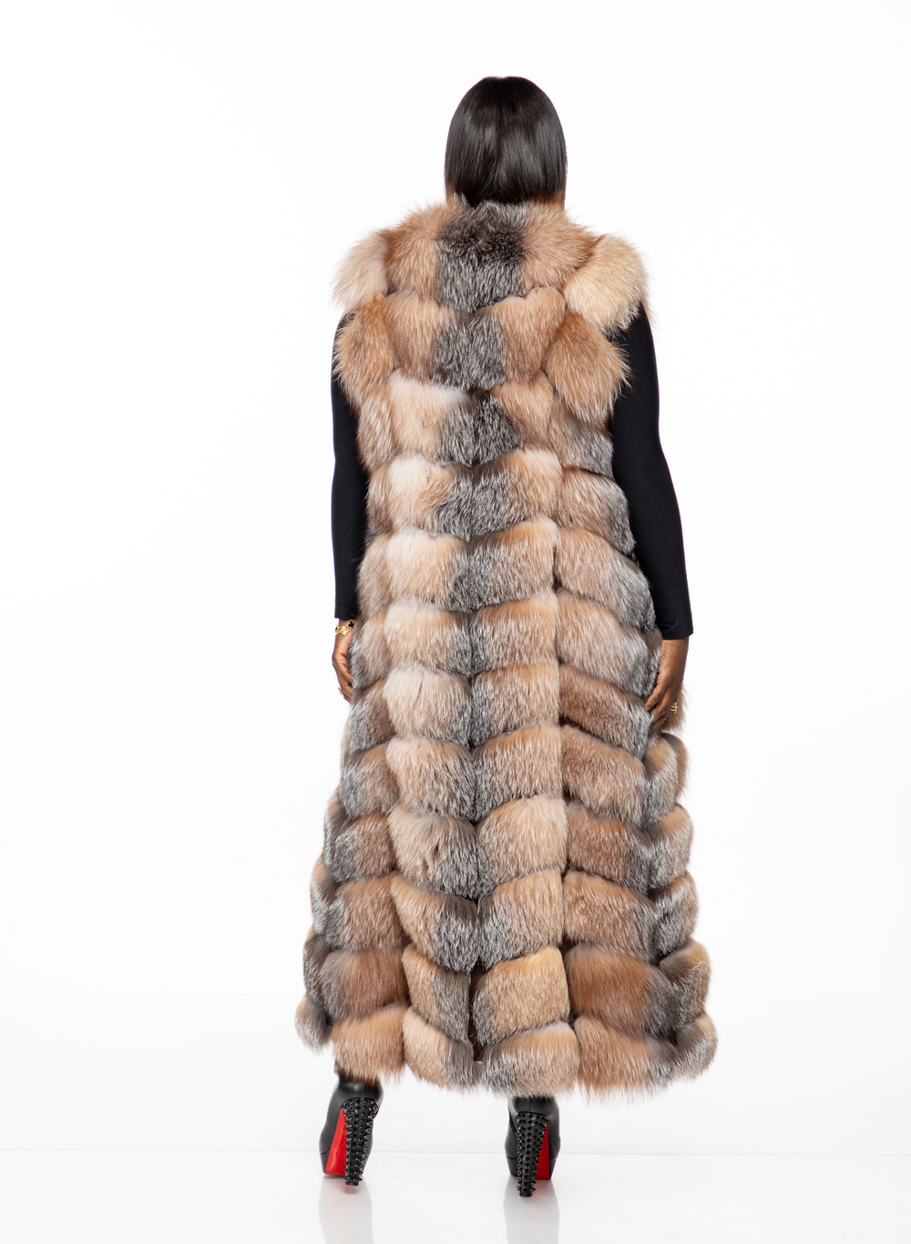 Gina  Fox Fur Vest